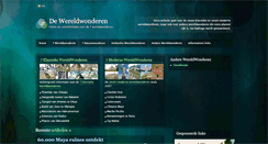Desktop Screenshot of dewereldwonderen.nl
